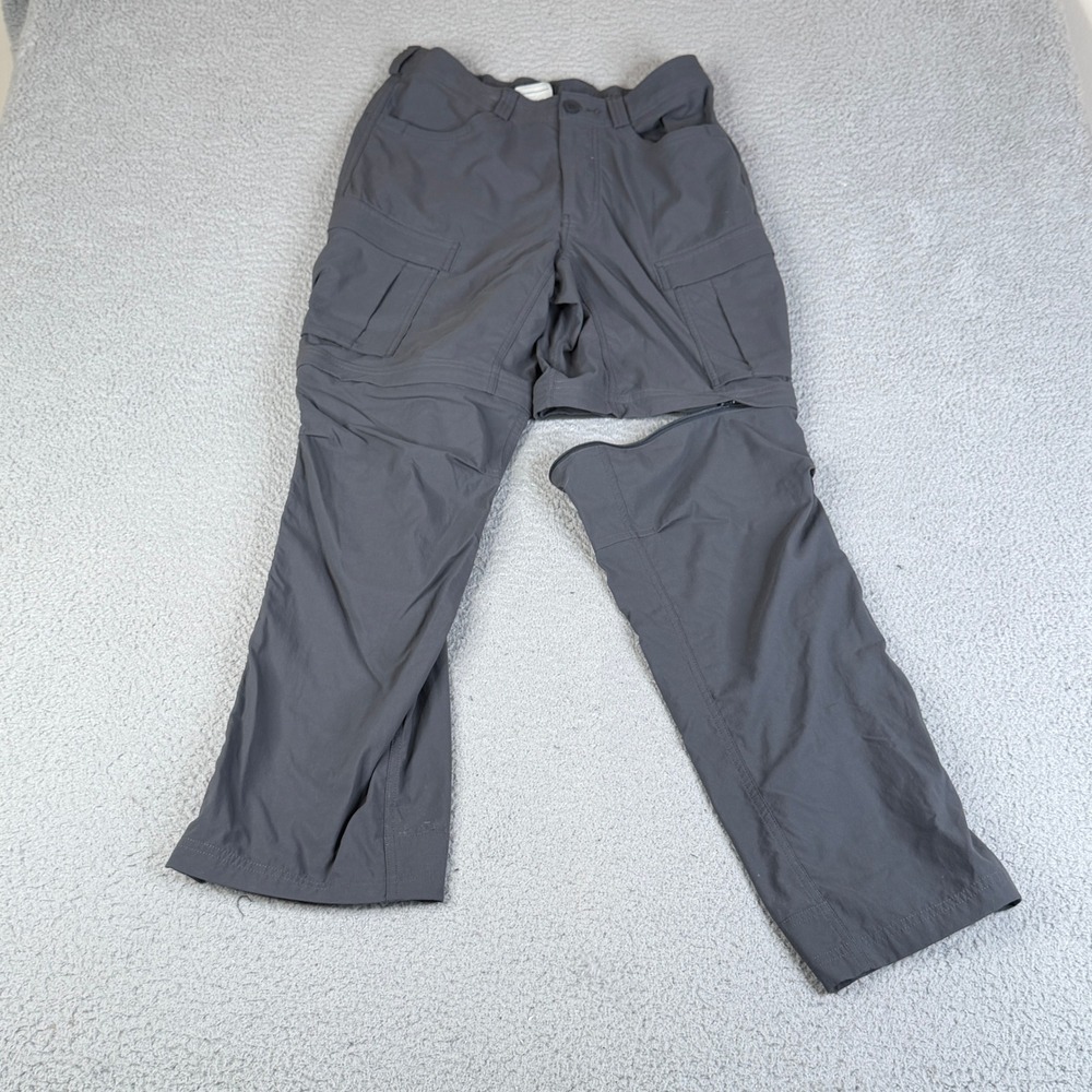 Columbia Convertible Pants Mens 32x32 Silver Ridge Cargo Hiking Zip Off 202030